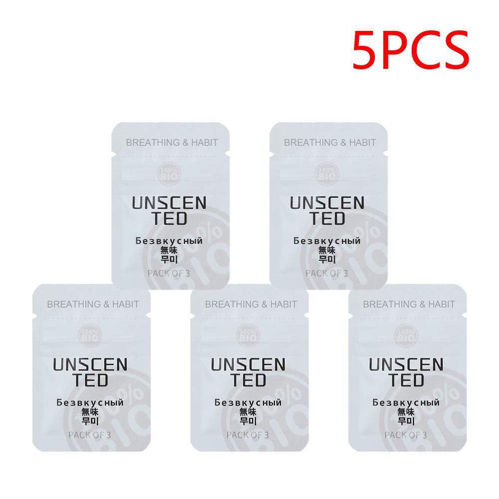 3/5Pack Aromatherapy Cotton Core Changeable Decompression Cotton Filter Multi-Purpose Breathing Resistance Filter for Women Men