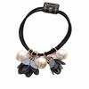 Korean Pearl Flowers Pendant Rings Hair Ties Rubber Band Decorations Accessories