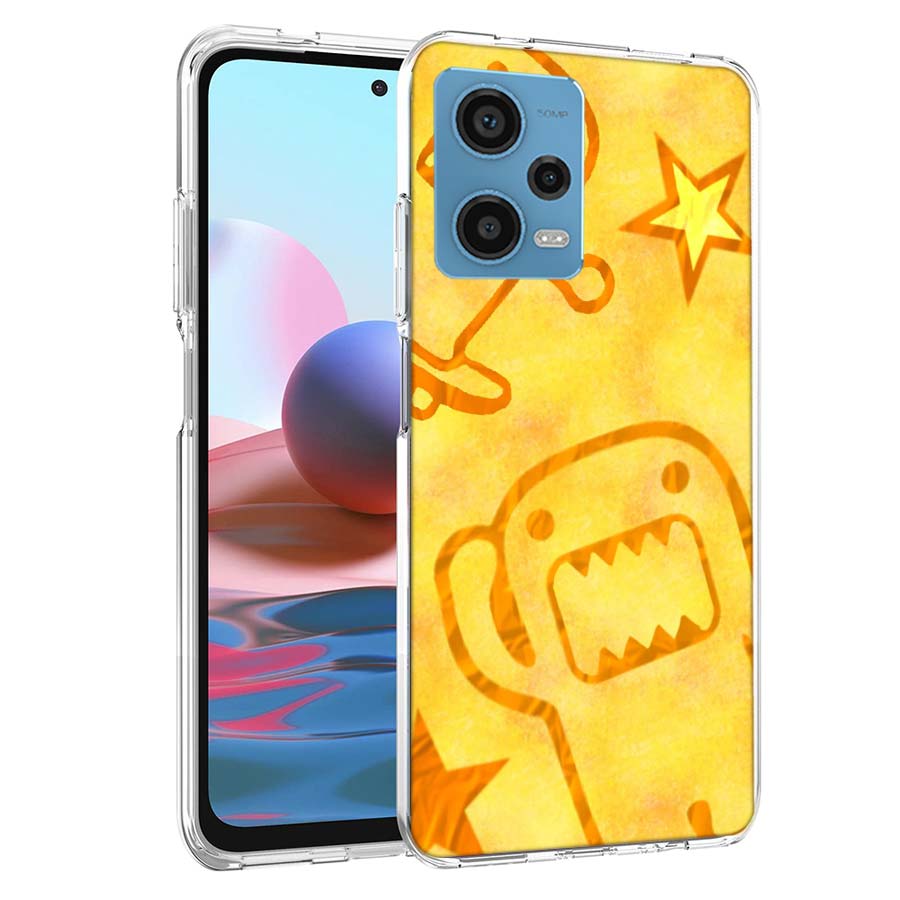 

Милый чехол для телефона D-Domo-kun для Redmi Note 13 12 14 15 Pro Plus 13R 11 11T 11E 11S 10 Pro 10S 9 9S Прозрачный силиконовый чехол Capa Redmi Note 12 4G