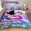 3Pcs Music Festival Celebration Bedding Set Quilt Cover Pillowcase Home Christmas Xmas Halloween Gift 1 Duvet Cover 2 Pillowcase M929326