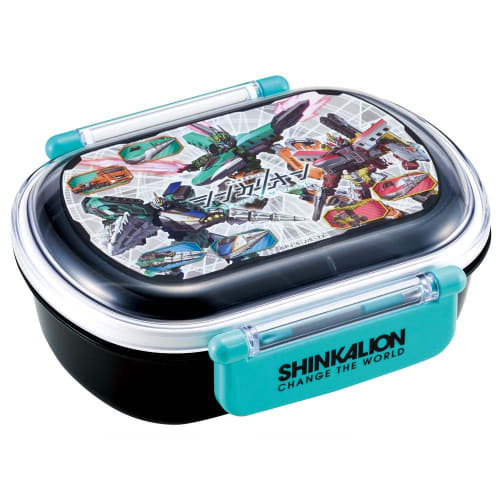Skater Children's Lunch Box, 1 Tier, 360ml, with Core (Side Dishes Container), Dome Shape, Fluffy Kids Lunch, Antibacterial Treatment, Made In Japan,