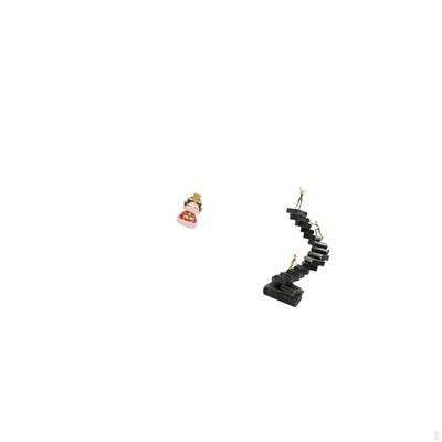 Resin Figurine Mother Statue Collectible Sculpture Ornament for Bedroom Cabinet Thinker Ladder