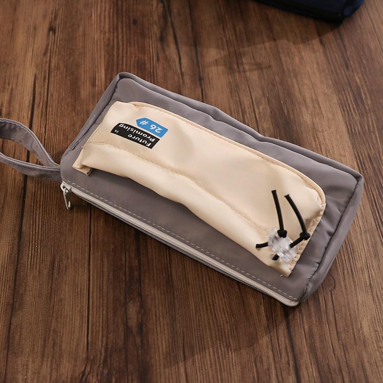 Waterproof Multi Layer Pencil Case Stationary Pen Storage Bag Pen Pencil Bag Large Capacity Cosmetic Travel Storage Bag School