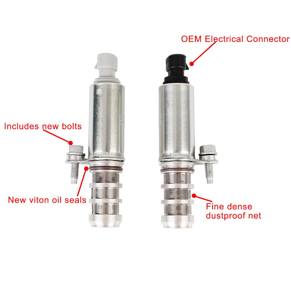 Cheap 1 Pair VVT Valve Variable Control Timing Solenoid For Chevrolet