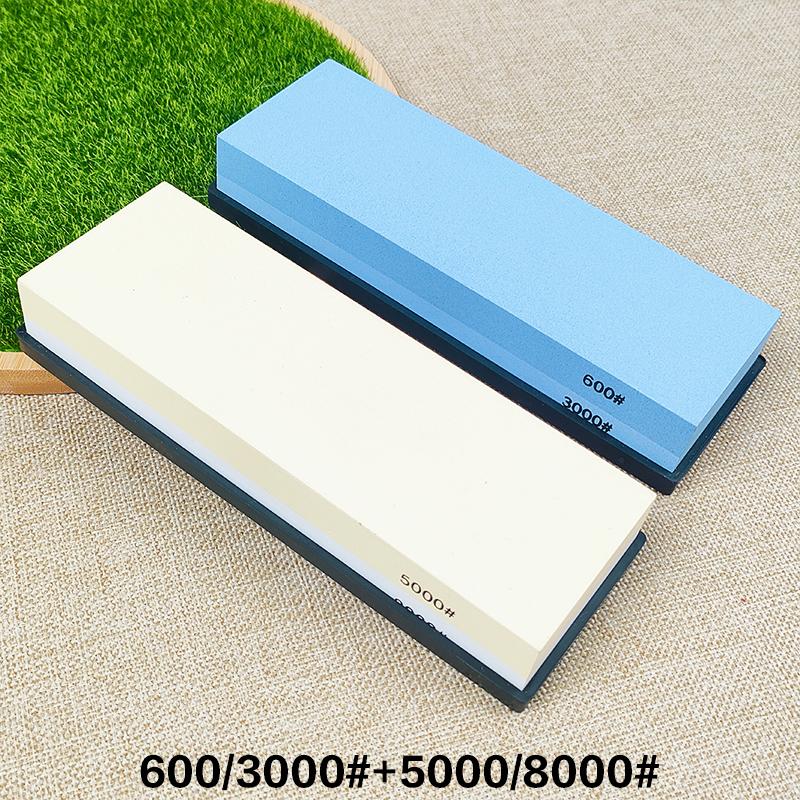 Piatră de ascuțit Ascuțitor de cuțite Piatră de ascuțit profesională Set cu două laturi Dispozitiv de șlefuit Piatră umedă de apă Accesorii pentru bucătărie Instrumente