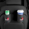 Car Door Cup Holder Leather Drink Storage Seat Organizer For Toyota GR Sport Corolla Yaris Camry Prius RAV4 CHR Key Accessories
