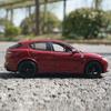 Bburago 1:24 Alfa Romeo Stelvio SUV Alloy Car Model Diecast Metal Toy Off-road Vehicle Car Model Simulation Collection Kids Gift