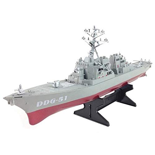 Guided Missile Destroyer Ship Model, Static Toy Display Stand, Warship Model, DIY Educational Toy, Hobby Kids Gift