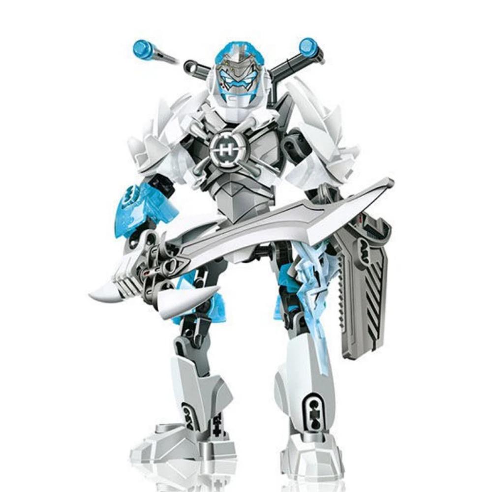 New Hero Factory 5.0 Star Warrior Building Blocks 2IN1 Combined Robot Mech EVO Furno Bulk Bricks Toys For Boys Kids Xmas Gifts