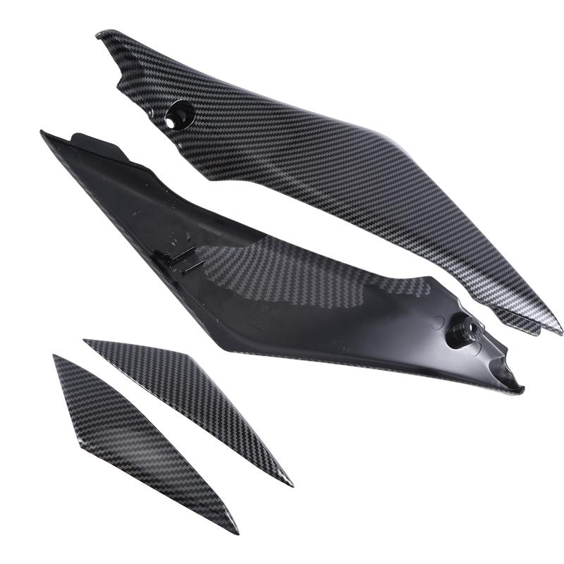 A28G-Carbon Fiber Color Motorcycle Gas Tank Side Cover Spare Parts Accessories Fairing For SUZUKI GSX-R GSXR 1000 2005-2006 K5 K