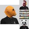 Funny Animal Series Latex Head Masks For Party Costumes And Halloween Celebrations