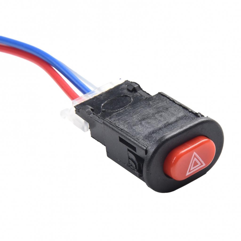 Motorcycle Switch Hazard Light Switch Button Double Flash-Emergency-Lamp