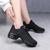 Women  Orthopedic Shoes Jazz Modern Dancing Shoes Mesh Sneakers Black White Pink Shoes with Height Increase Air Cushion