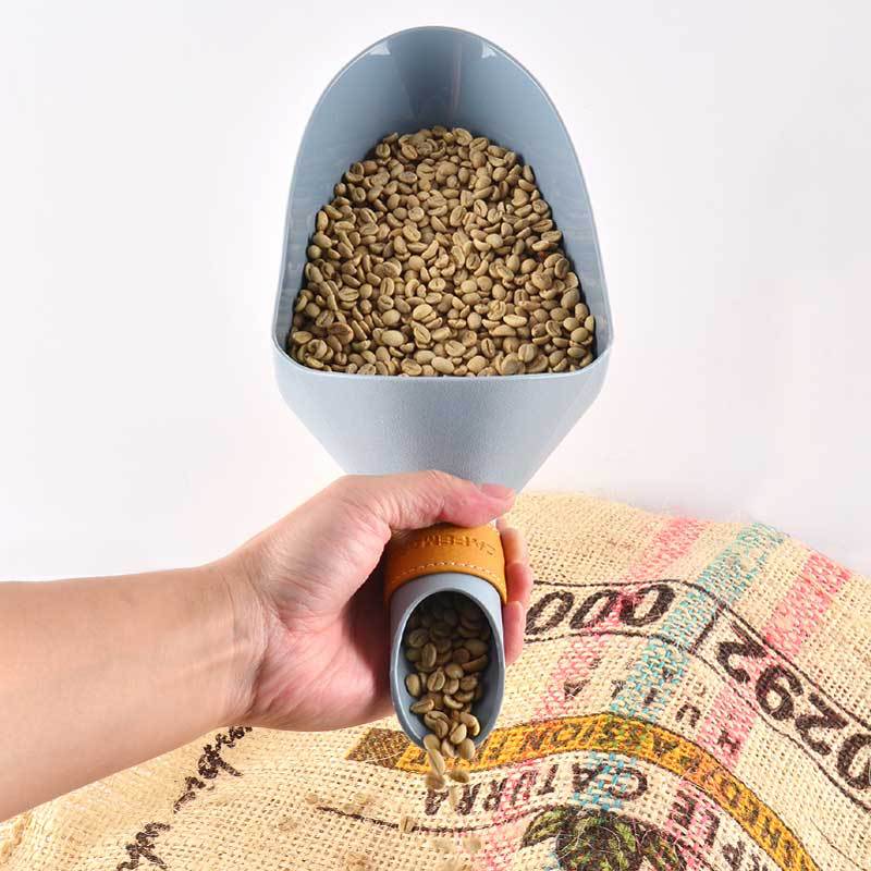 

Совок для раздачи кофе Совок для сырых зерен Совок для сырых зерен Студия выпечки Совок для приготовленных зерен Острое оружие жаровни Большая емкость Сахарная мука