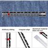 Ruler Patchwork Aluminum Seam Allowance Fixed Edge Diy Thickened Version Positioning Measurement Button Distance Parallel Line