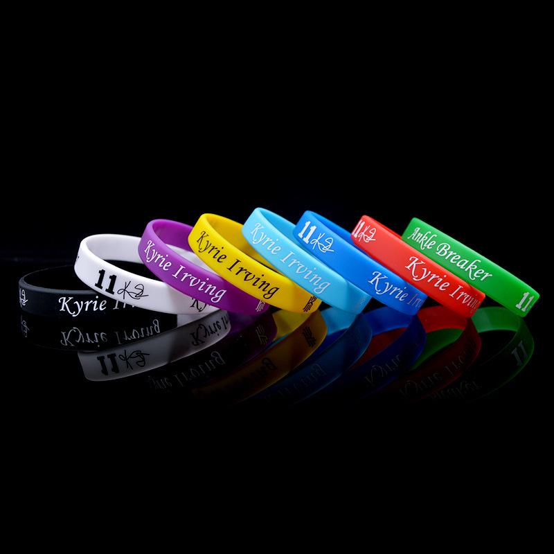 Braccialetti in Silicone da Stella NBA: Kobe, LeBron, Curry, Irving, Durant - Braccialetti per Fan di Basket e Calcio