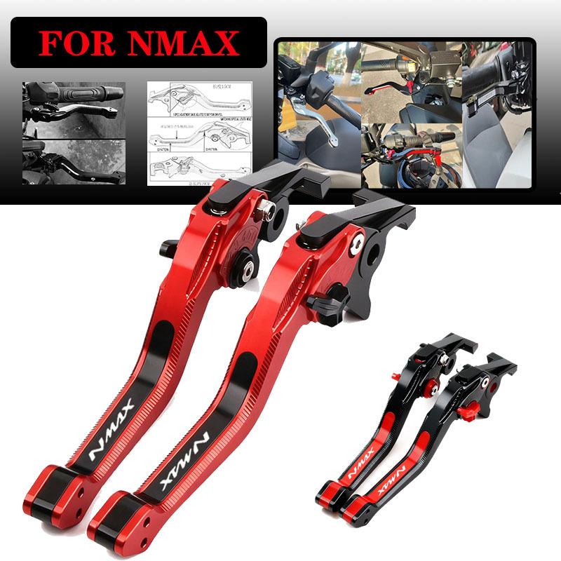 Motorcycle 5D Brake Clutch Lever FOR Yamaha NMAX155 NMAX N-MAX N MAX 160/155/125 2015-2026 Aluminum CNC Adjustable Brake Lever