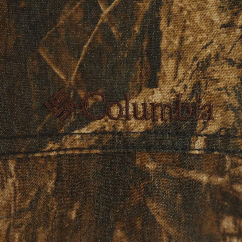 Columbia Overall handle Hoodie Jacket M Brown Men's Used