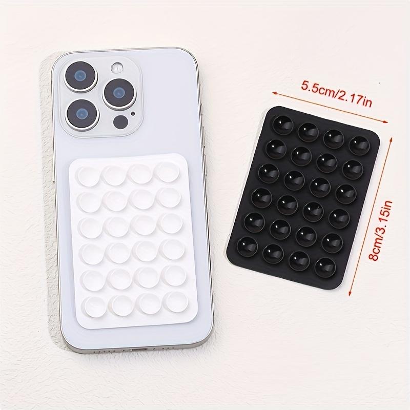 10pcs Silicone Phone Anti-slip Suction Cup, Equipped with 24 Silicone Suction Heads, Self-adhesive, Ultra-thin Design