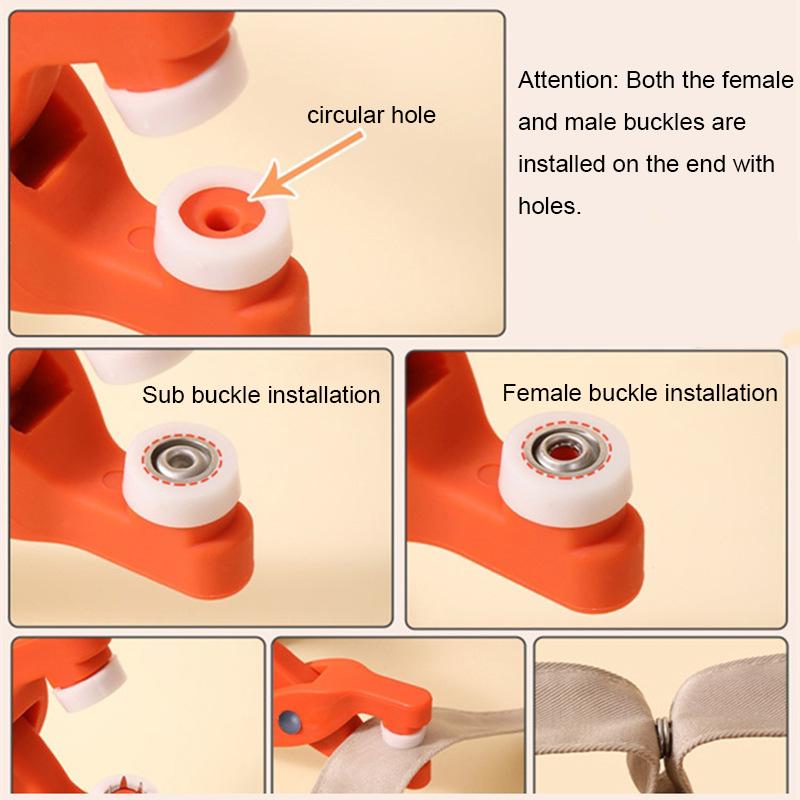 Snap Button Kit With Hand Pressure Pliers 50pcs Snaps , Metal Snaps For Sewing, Sewing Snaps For DIY Crafts Clothes Hats