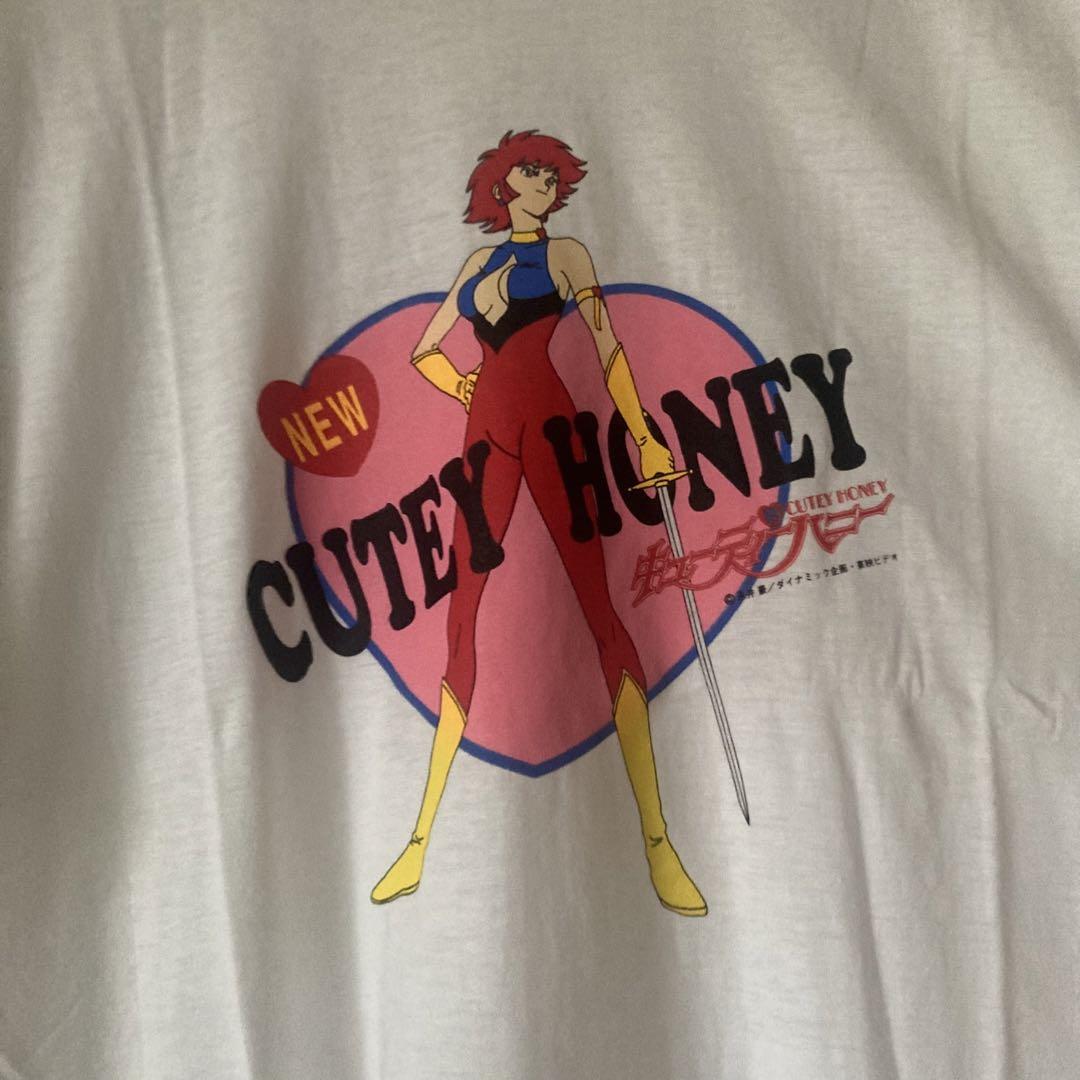 

[USED] Vintage anime t-shirt, new, Cutie Honey, 90s, dead, extremely rare