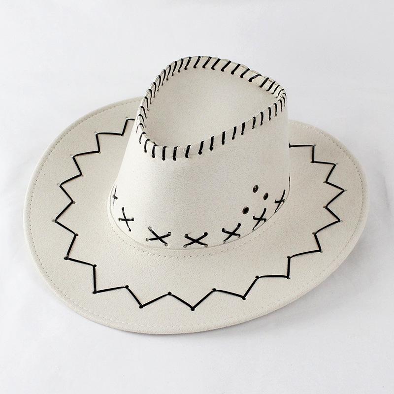 Men's and Women's Wide Brim Denim Western Sun Hat