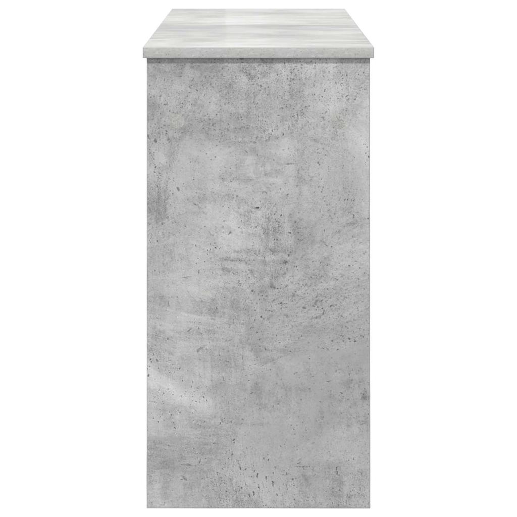 Piano Stand Concrete Grey 100 x 32 x 64 cm Particleboard