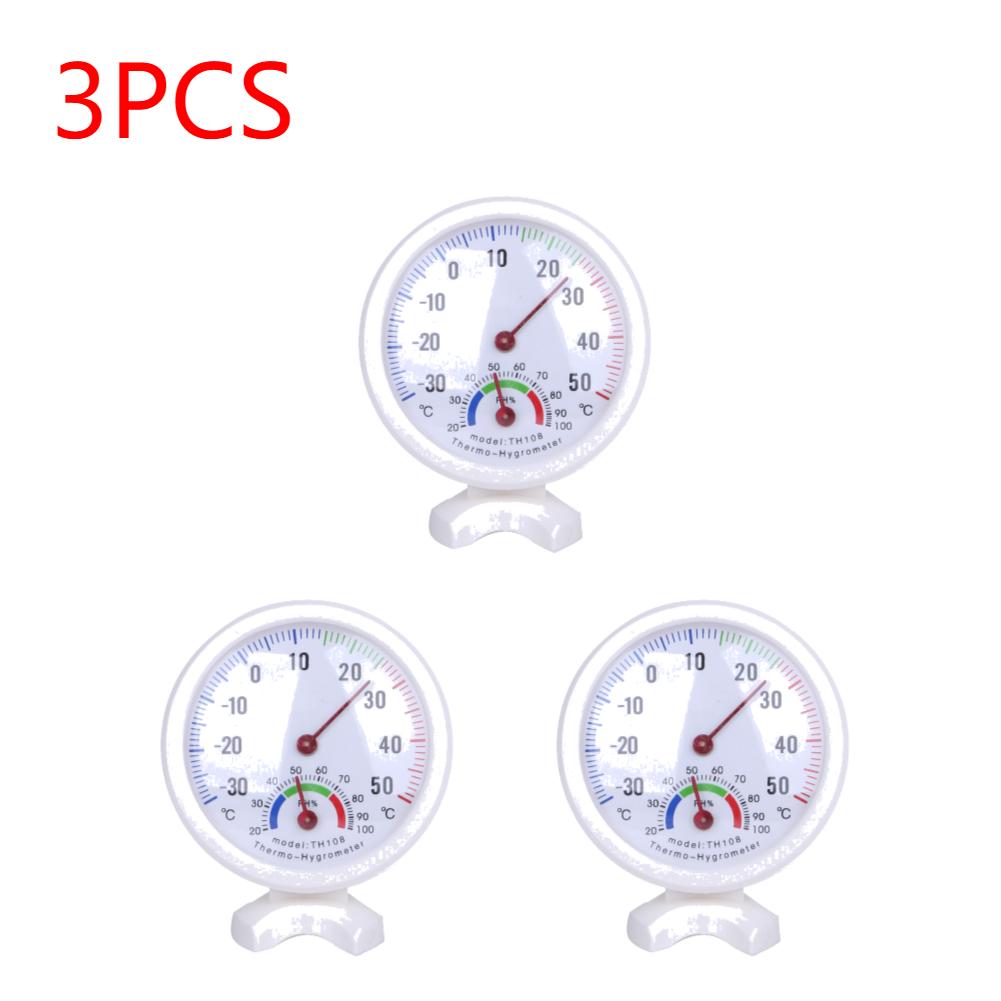 1-10X  Bell-Shaped Analog Hygrometer Temperature Gauge -30°C to +50°C for Outdoor Garden Greenhouse Decorative Humidity Monitor