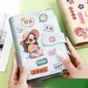 Save Money Envelopes Money Saving Challeng PU Waterproof Mini Binder Savings Challenge Reusable Large Capacity