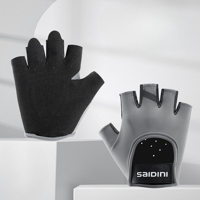 Anti Slip  Thin Breathable and Shock Absorbing and Wear Resistant Gloves for Men and Women's Outdoor Sports Cycling