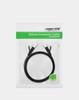 Ugreen High-Speed Cat 6 Ethernet Cable, 0.5m, Black – Model 50183, 1000 Mbps UTP Networking Solution