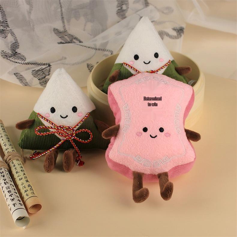 Zongzi Plush Toy: Cute Cartoon Scholar Doll for Dragon Boat Festival