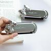 Peine de Bolsillo Plegable Mini con Espejo Portátil Cepillo Peine Masajeador Para Salón Viaje al Aire Libre Herramientas de Maquillaje Estilismo