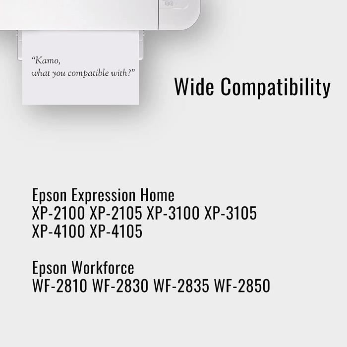 603 XL Multipack Compatible with Epson 603 603XL Ink Cartridge, for Epson Expression Home XP-4150 XP-2150 XP-3100 XP-4100[13]
