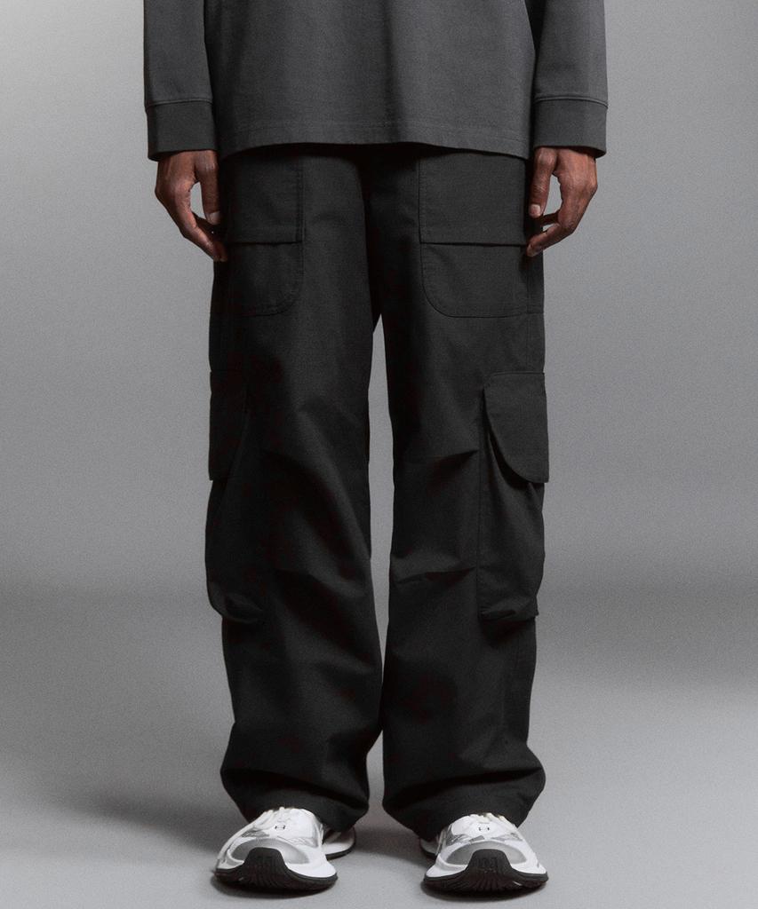 DTHIRTYONE Ripstop Volume Cargo Pants (Black)