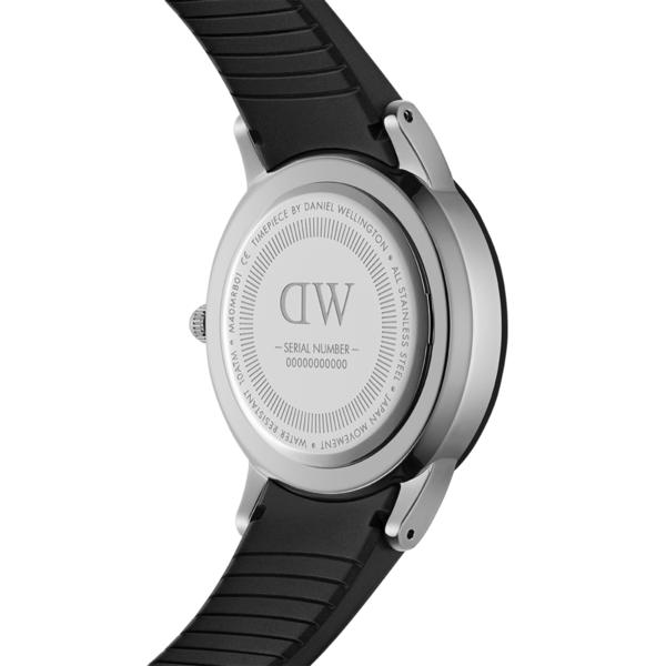 DANIEL WELLINGTON ICONIC MOTION 10ATM Sports Rubber Band Waterproof Watch 40mm,Korean Popular Watches