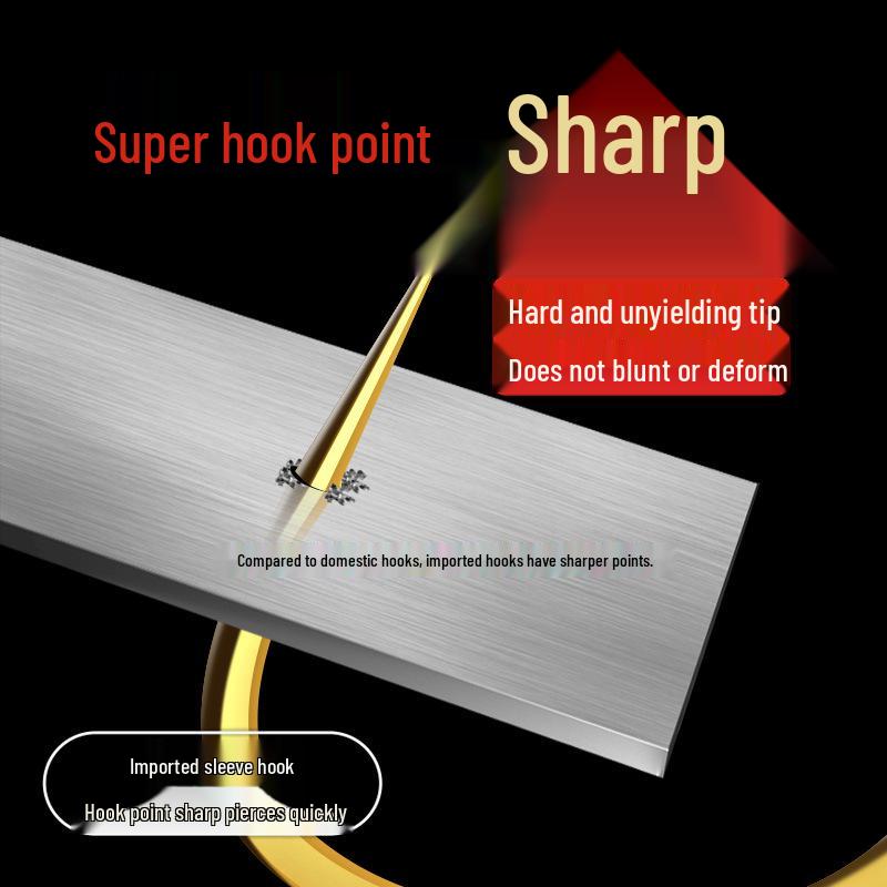 Bulk Stream Fish Hooks: Fine, Loose, Golden Sleeve, Barbed, Double, Finished Fishing Hooks