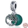 Glow Gold Firefly Charm Green Frog Deer Bead 925 Silver Bracelet DIY Gift 3mm Forest Theme Birthday Present