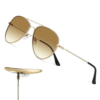 Gafas de sol con forma de lágrima para hombre y para gafas de sol para hombre [MAIVARDAY] mujeres, polarizadas, de moda, para conducir,