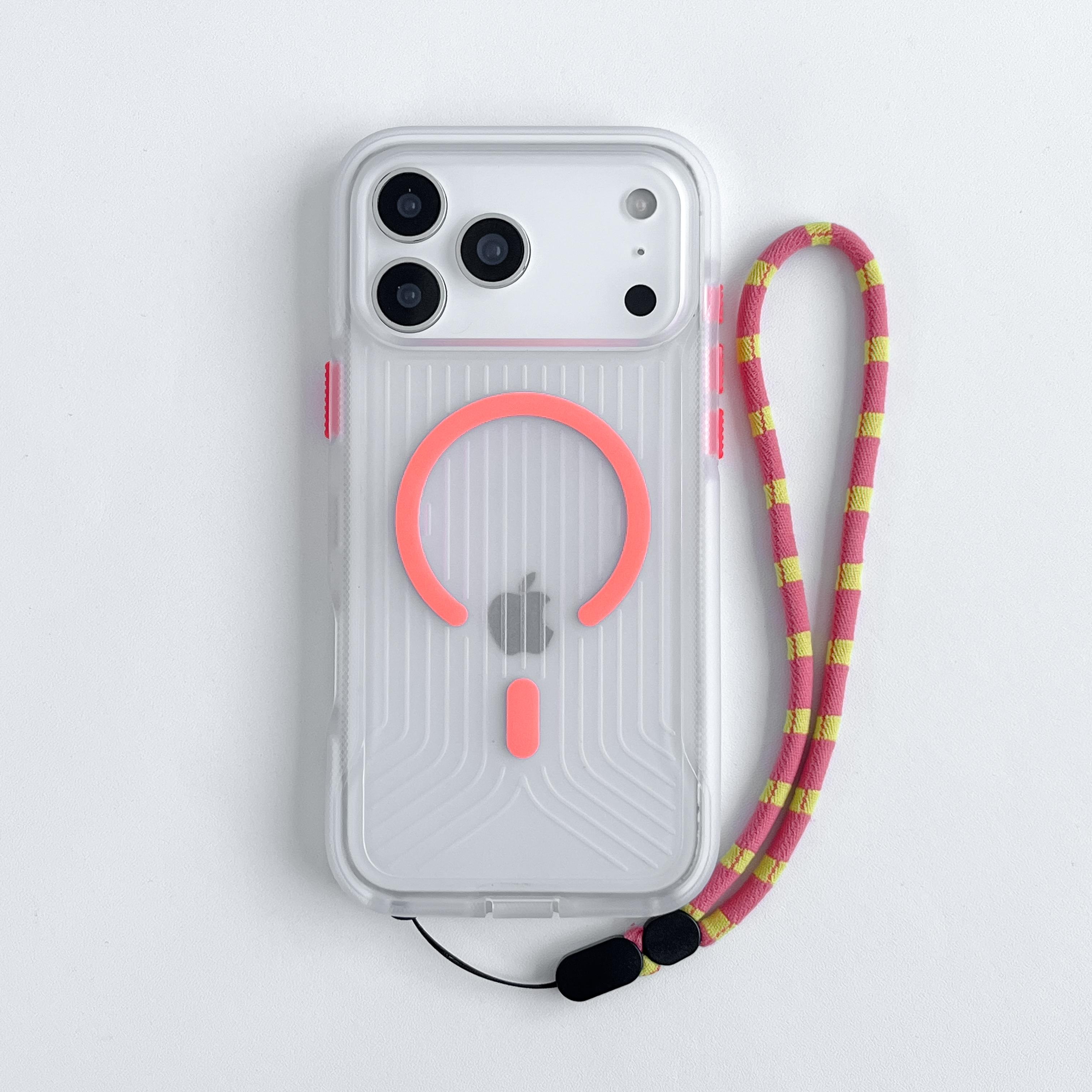 

Tech-21 FlexPro Corrugated Clear MagSafe Case for IPhone17Pro Max Air Magnetic Wirless Charging Dustproof Protect Cover iPhone 13 Pro Max