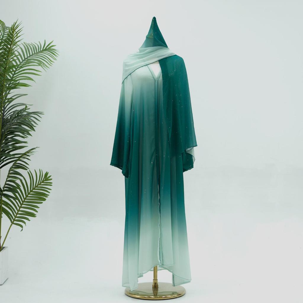 Opaska na głowę Loriya Gradient Color i codzienny kardigan imprezowy LR841 z 2024 roku