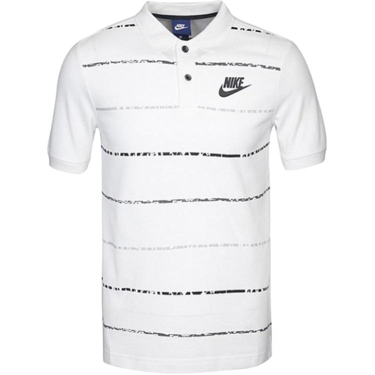 Nike Logo Casual Polo Shirt Men Tops AA5035-100