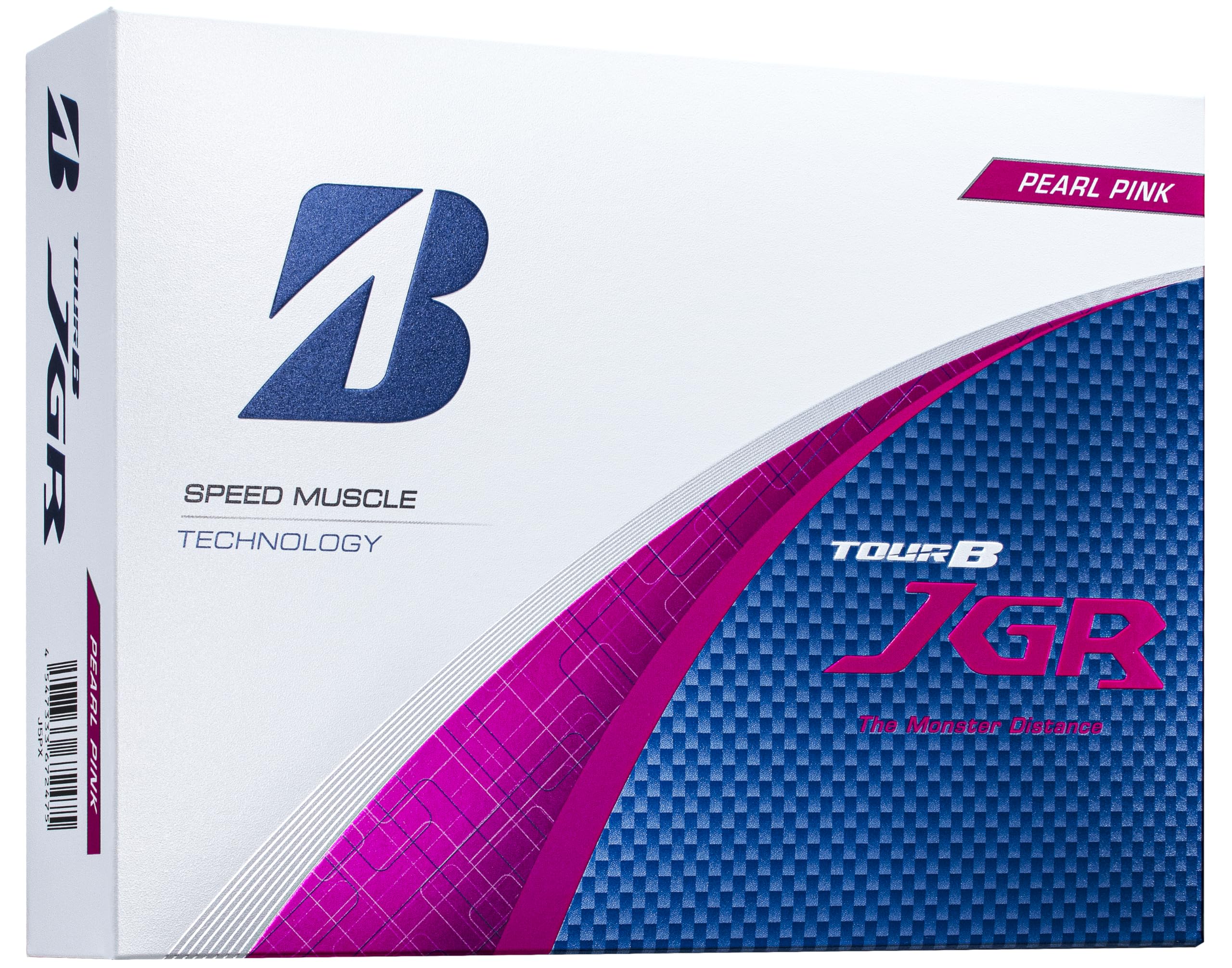 

BRIDGESTONE TOUR B JGR Golf Balls, 2025 Model, 12 Balls, Pearl Pink, J5PX