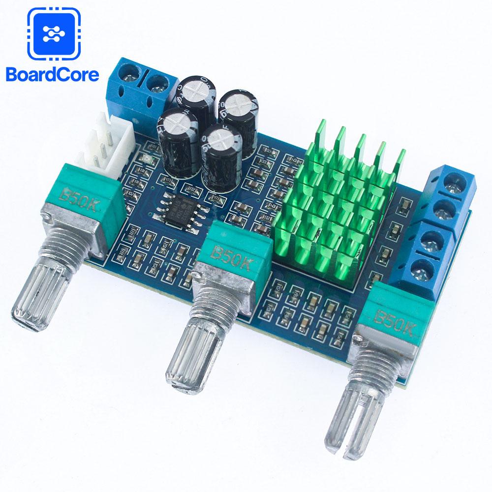 XH-M567 Amplificador TPA3116 D2 Dual-channel Stereo High Power Digital Audio Power Amplifier Board 80W*2