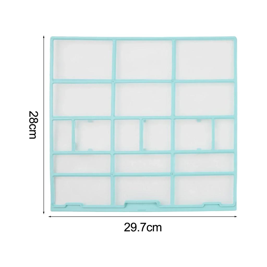 Hanging Filter Air Conditioner Filter Home Appliance Maintenance Easy Installation Performance Enhancement Plastic Material