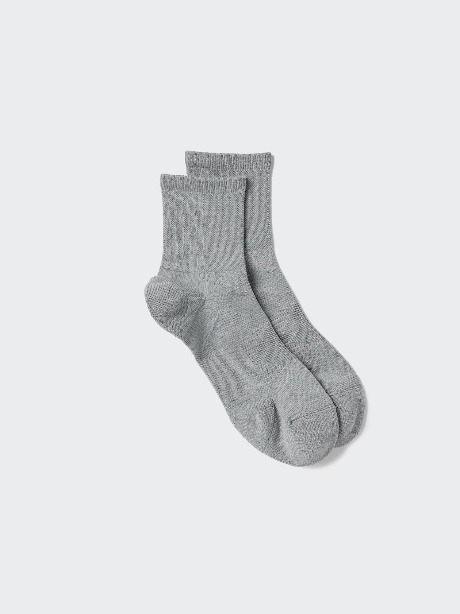 Uniqlo Sports Half Socks B 06 GRAY/MEN 26cm