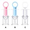 Baby Feeder Needle Dispenser Silicone Kids Feeding Squeeze Safety Dispensing Dropper Nursing Travel Newborn