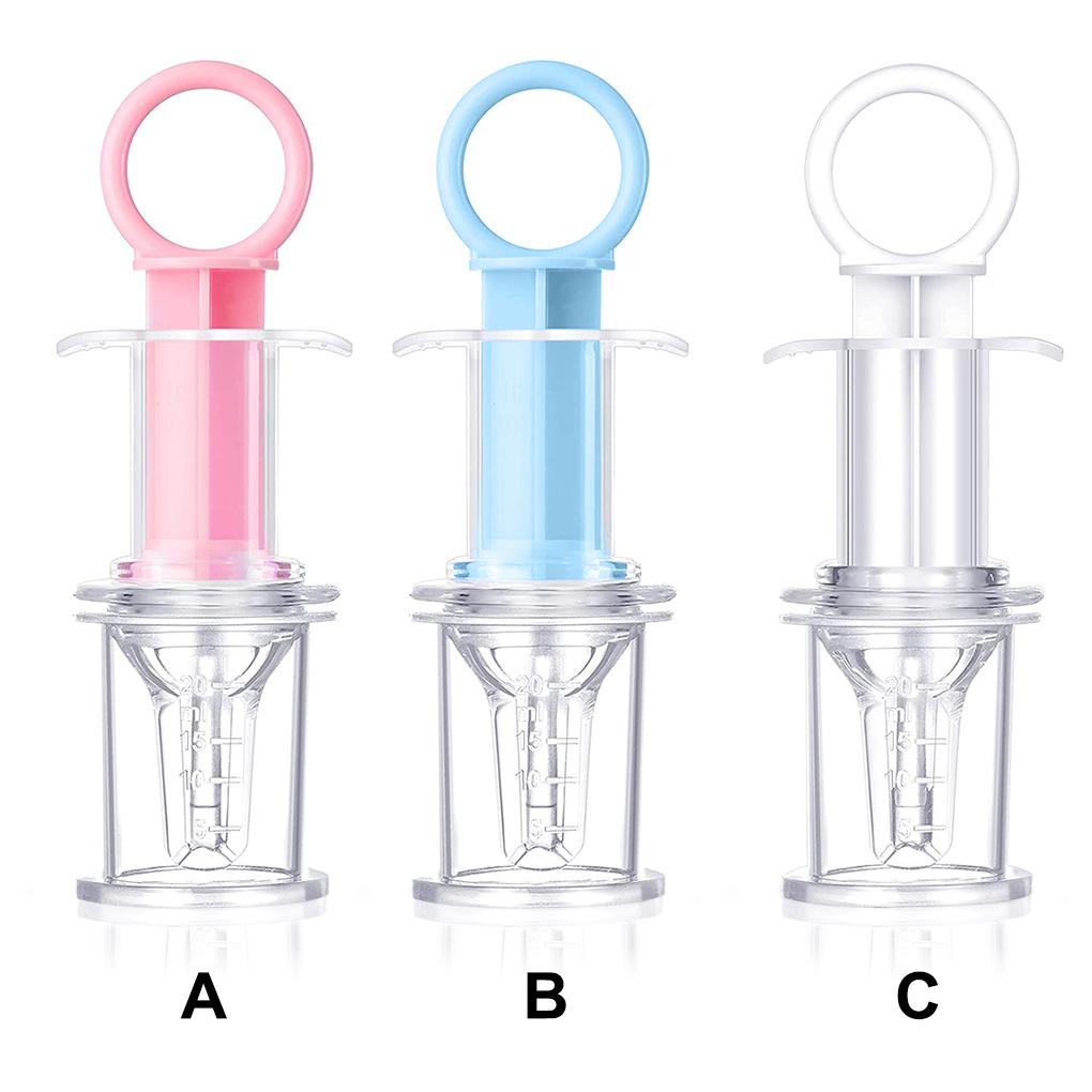 Baby Feeder Needle Dispenser Silicone Kids Feeding Squeeze Safety Dispensing Dropper Nursing Travel Newborn