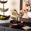 Elegant Multi-Tier Decorative Fruit and Snack Serving Tray