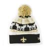 New Era Strickmütze MOOSER KNIT New Era Strickmütze NBA NFL NHL MLB Schneeflocke New Orleans Saints "THE BEANIE" (Neu (Schwarz)) [Gebraucht]